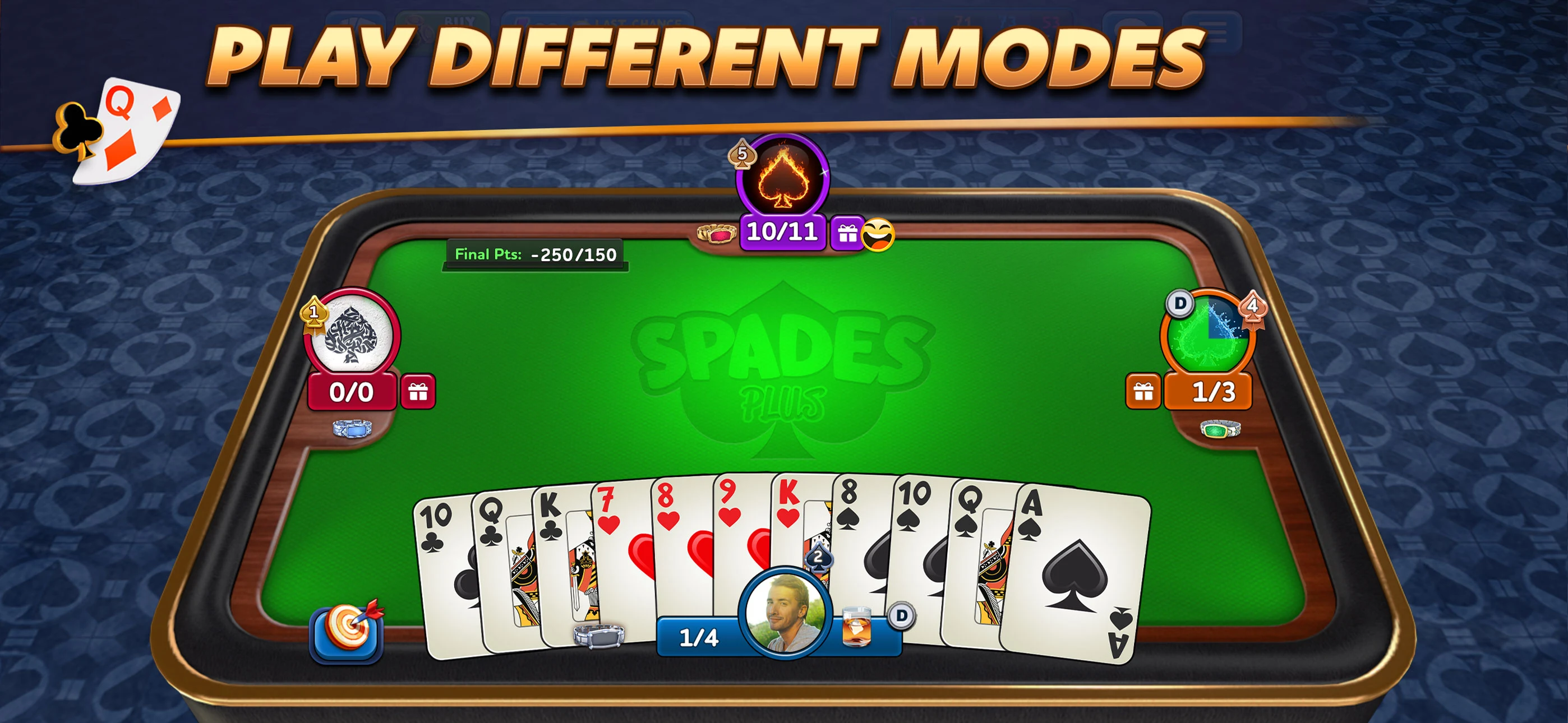 Spades Plus - Card Game screenshot