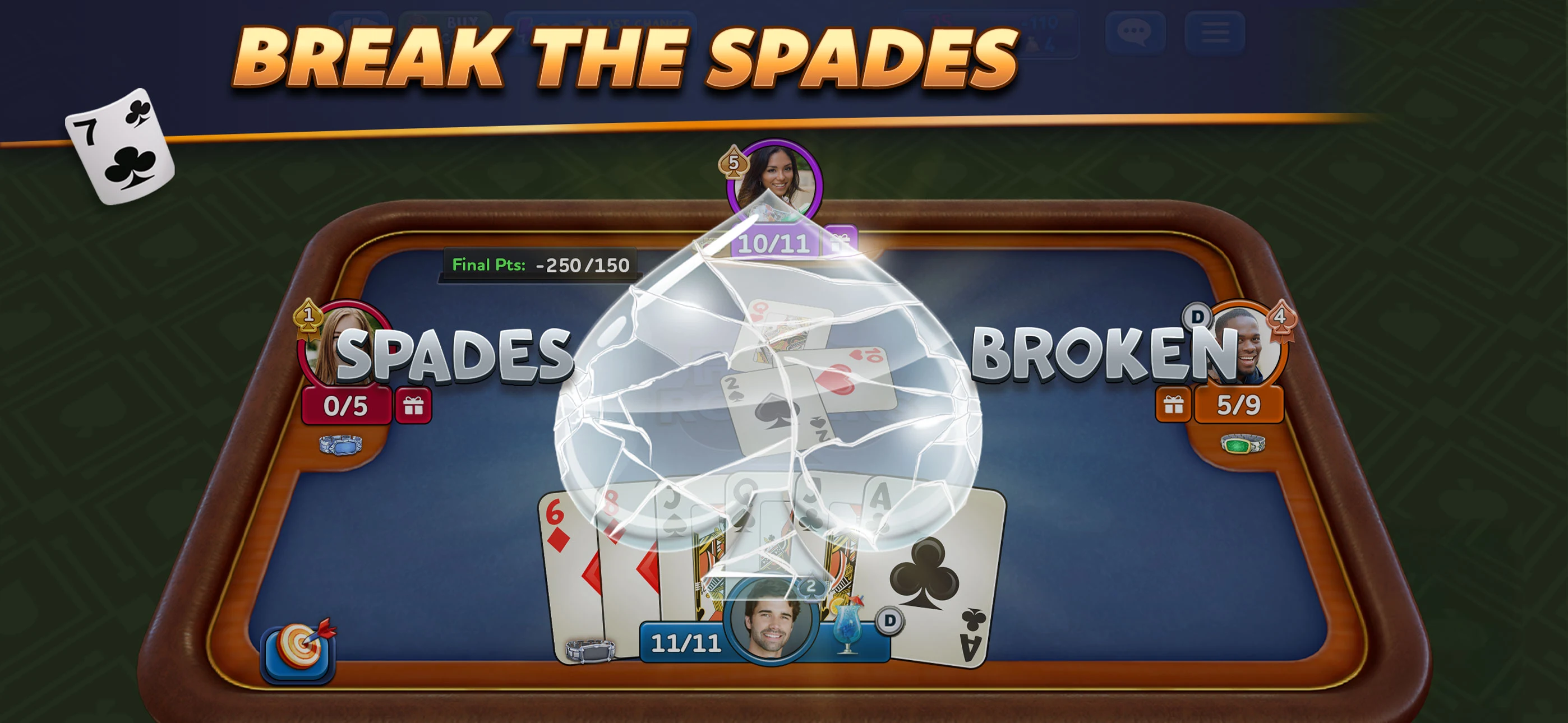 Spades Plus - Card Game screenshot